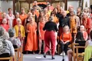 Tenors and Altos singing